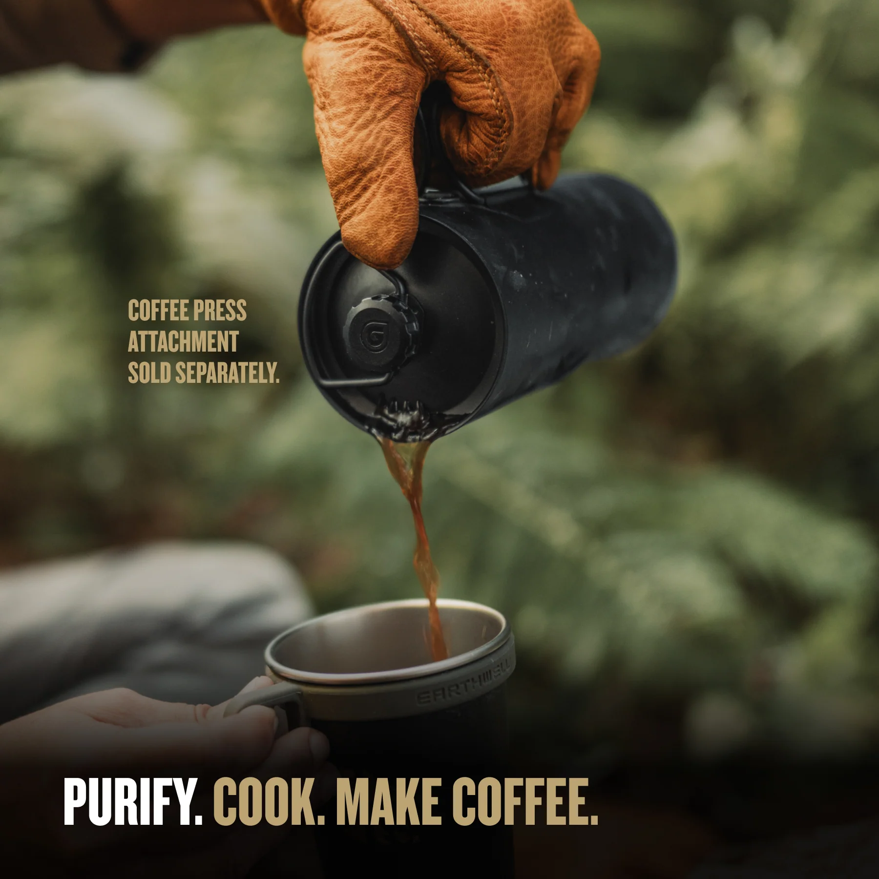 24oz GeoPress® Ti Purifier - Black - Image 11