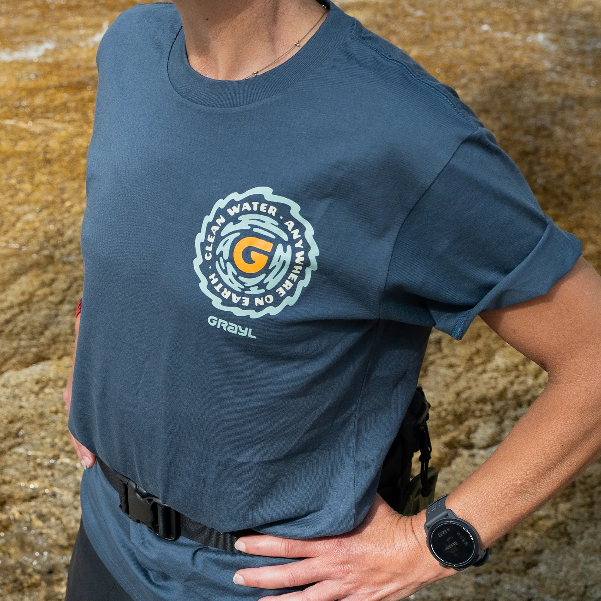 Clean Water Tee - Mineral - Image 5