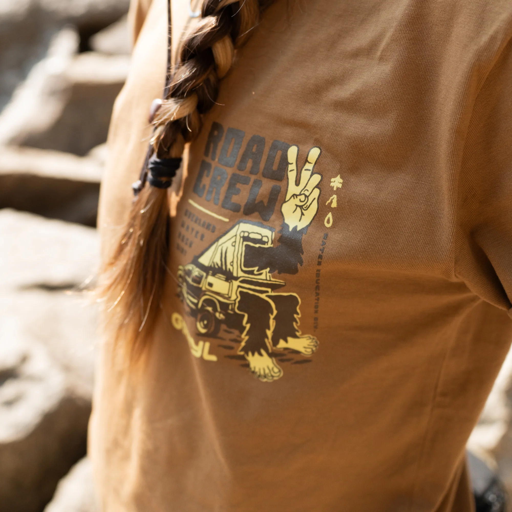Road Crew Tee - Camel - Image 6