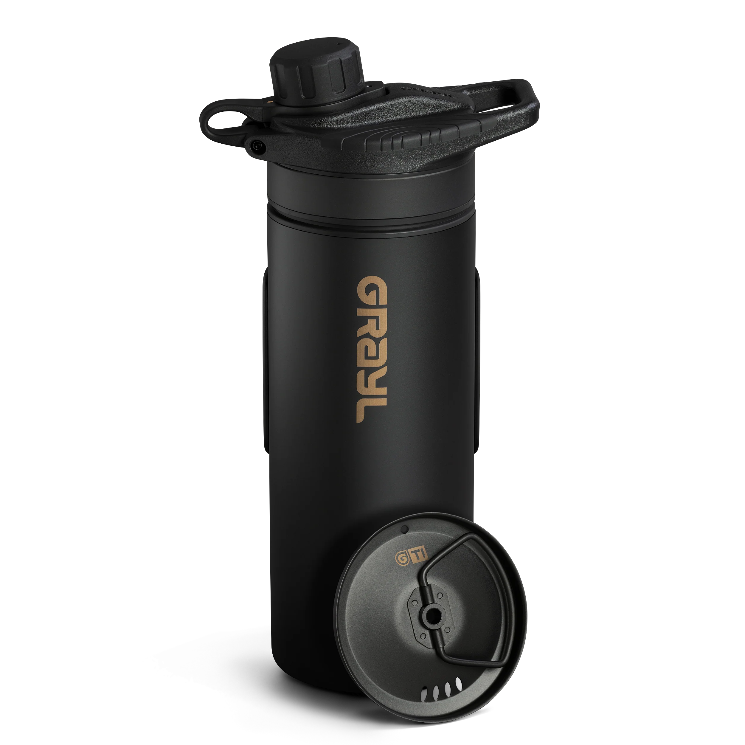 GeoPress® Ti Purifier Black Edition & Mission Bottle Sling Bundle - Image 3