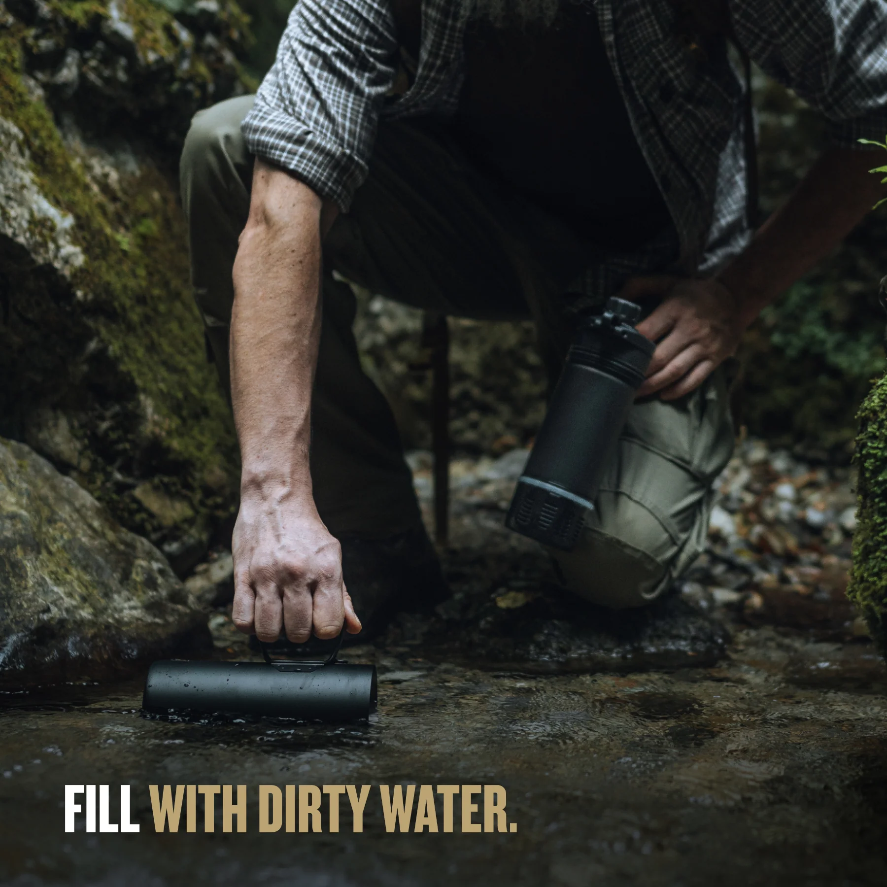 GeoPress® Ti Purifier Black Edition & Mission Bottle Sling Bundle - Image 6