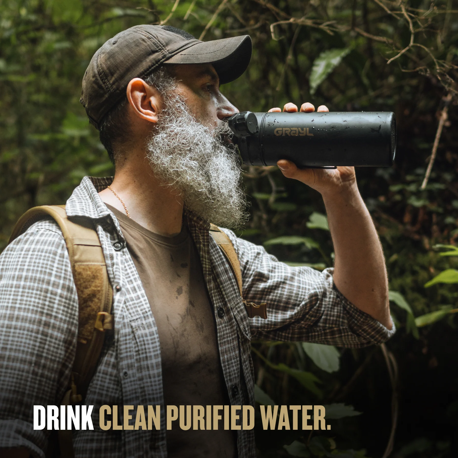 GeoPress® Ti Purifier Black Edition & Mission Bottle Sling Bundle - Image 8