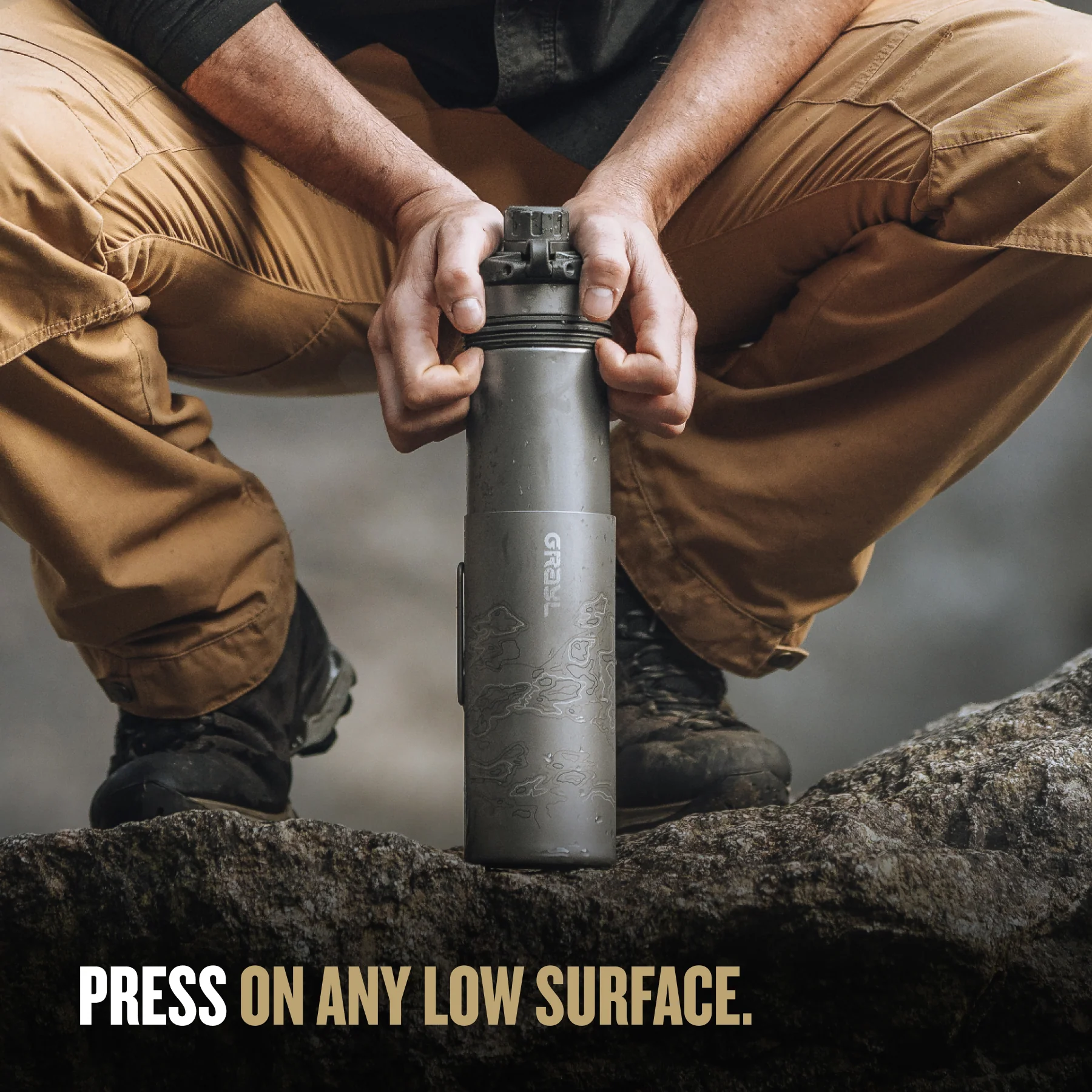 GeoPress® Ti Purifier Bottle & Mission Sling Bundle - Image 17