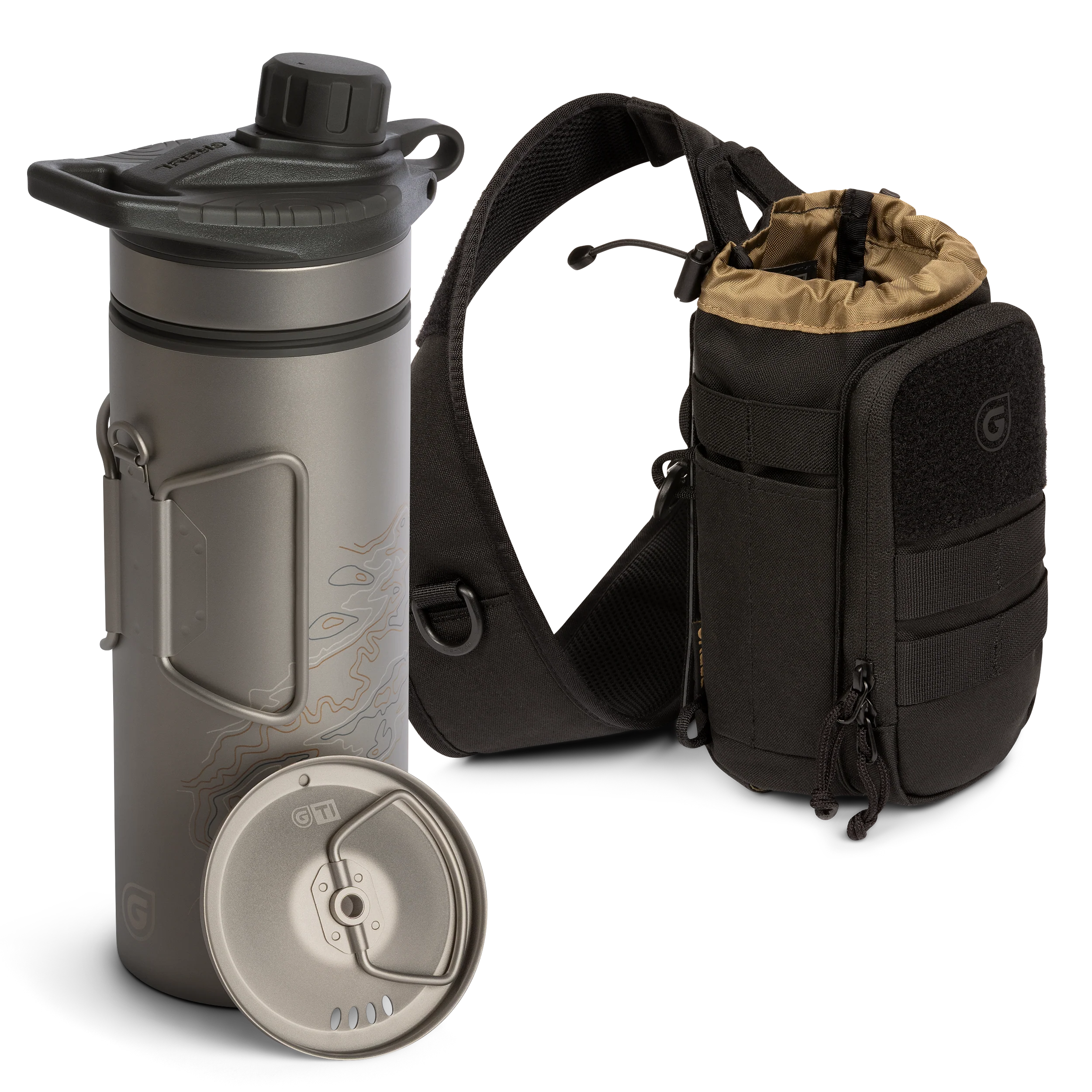GeoPress® Ti Purifier Bottle & Mission Sling Bundle - Image 3