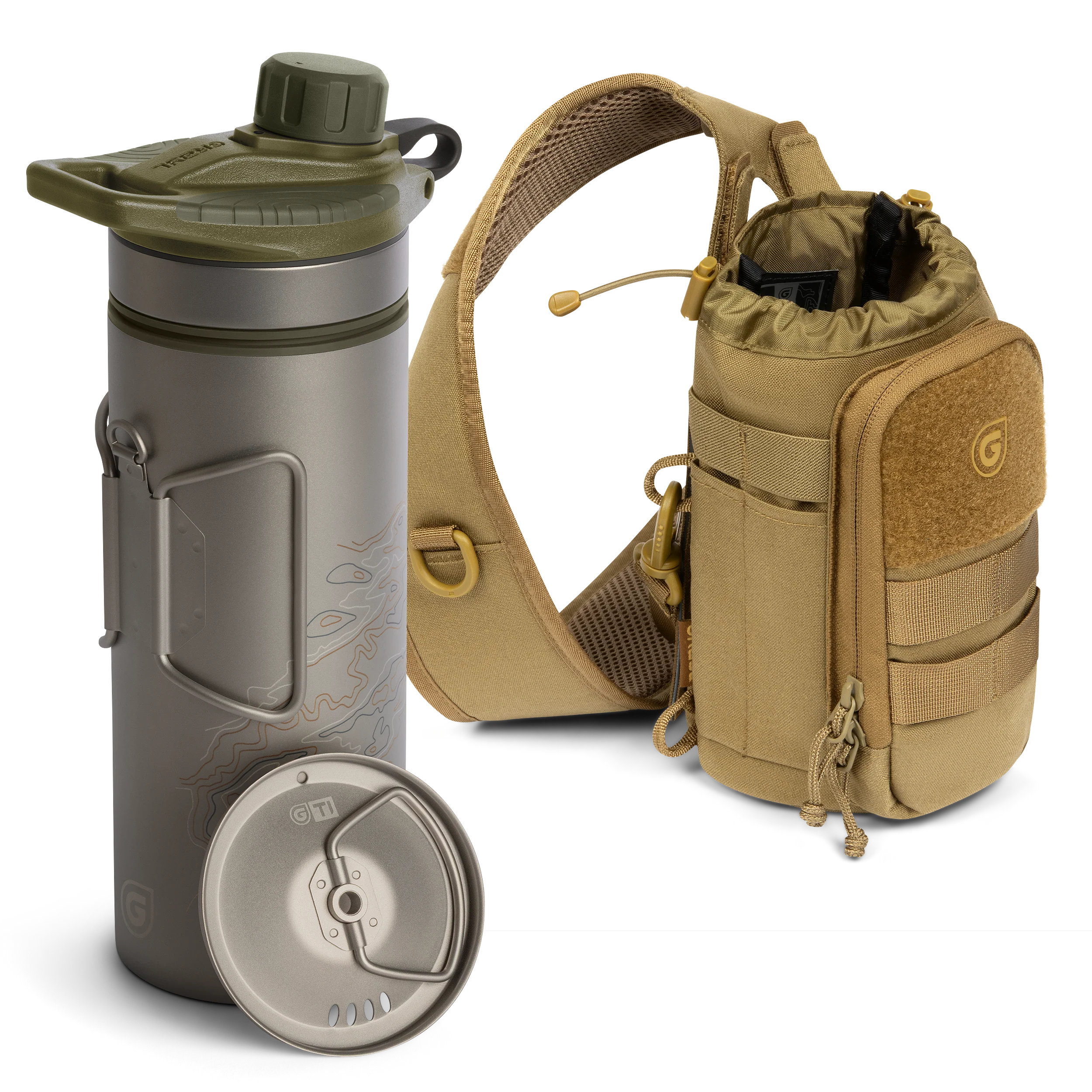 GeoPress® Ti Purifier Bottle & Mission Sling Bundle - Image 5