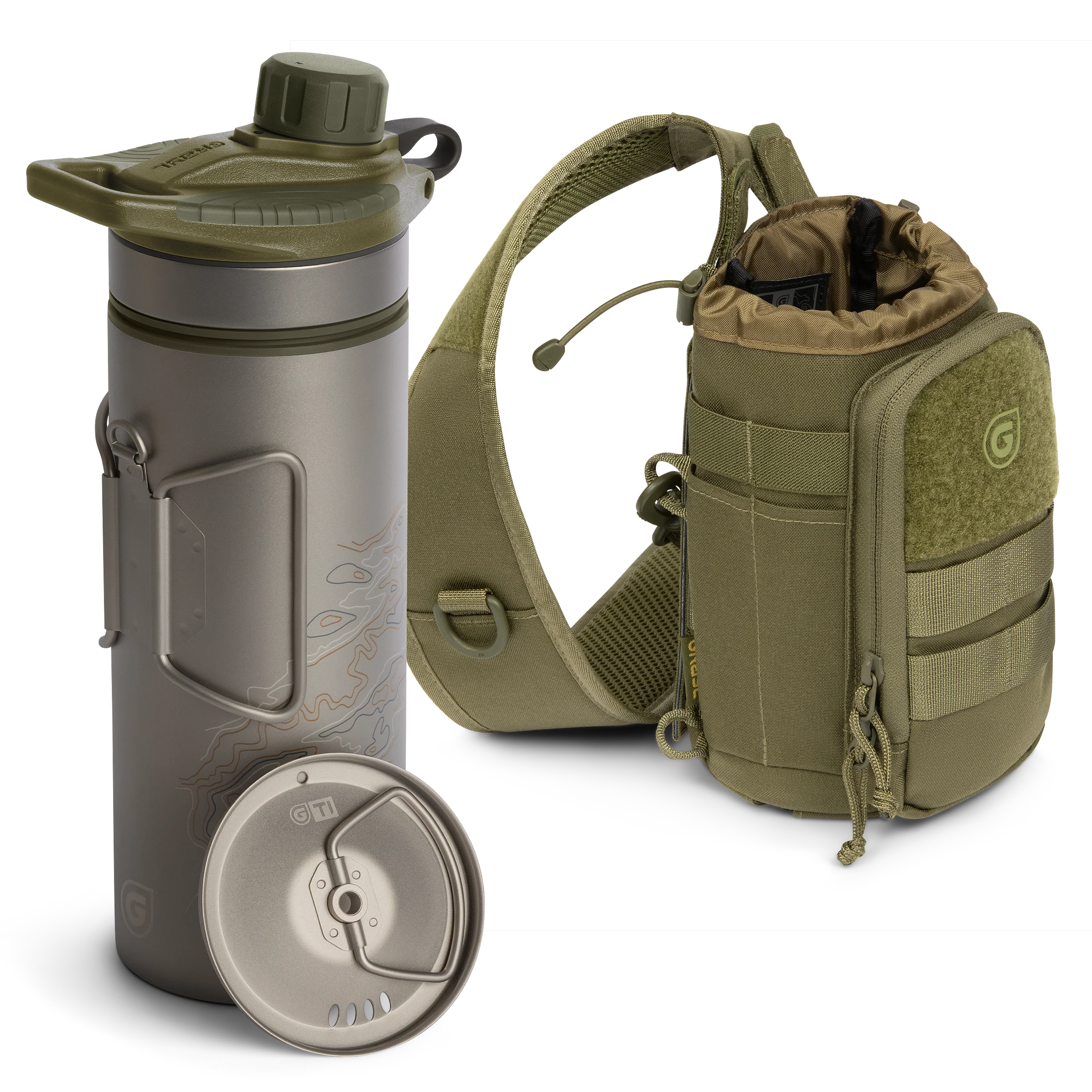 GeoPress® Ti Purifier Bottle & Mission Sling Bundle - Image 8