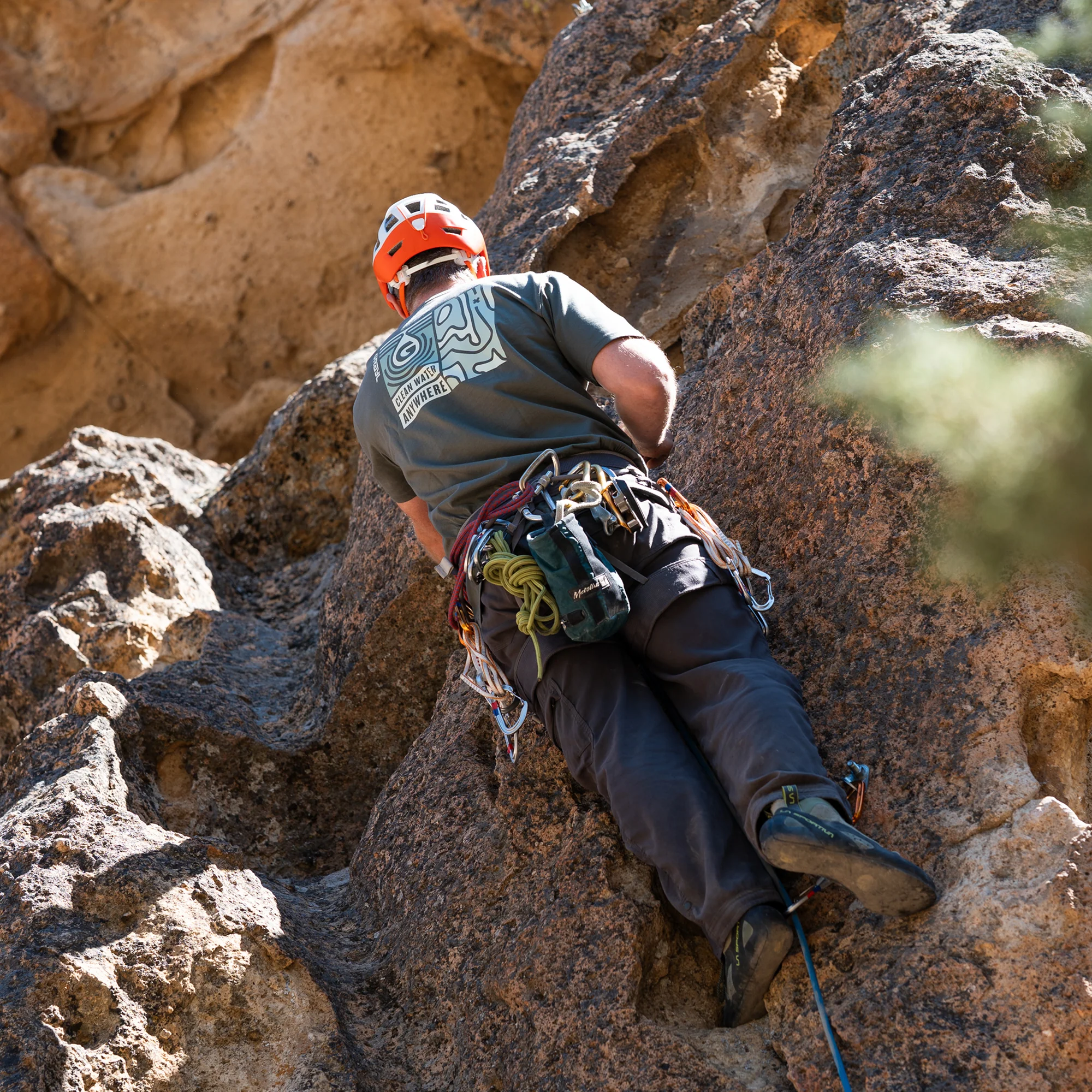 Topo Droplet Tee - Cypress - Image 7